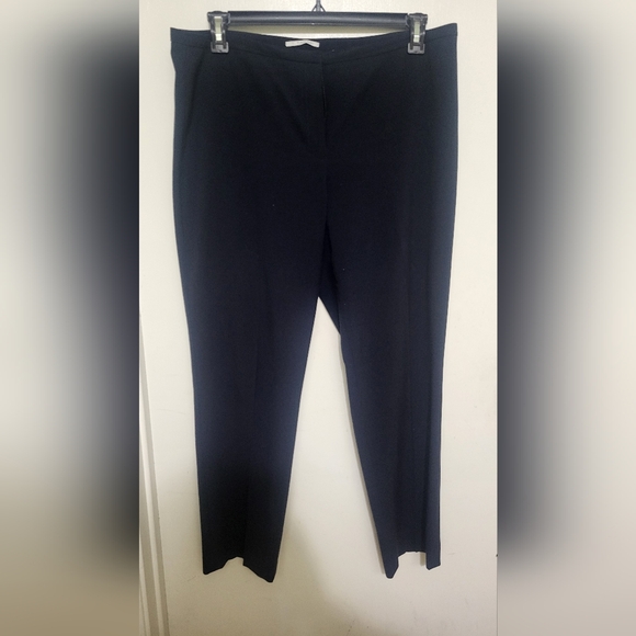 Tahari Pants - Tahari Navy Blue Slacks.‎ Womens Size 14